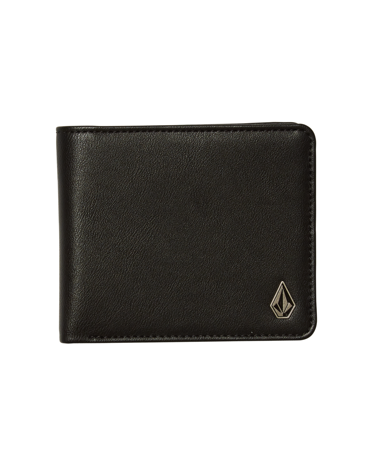 Volcom Slim Stone Pu Wallet L - Black
