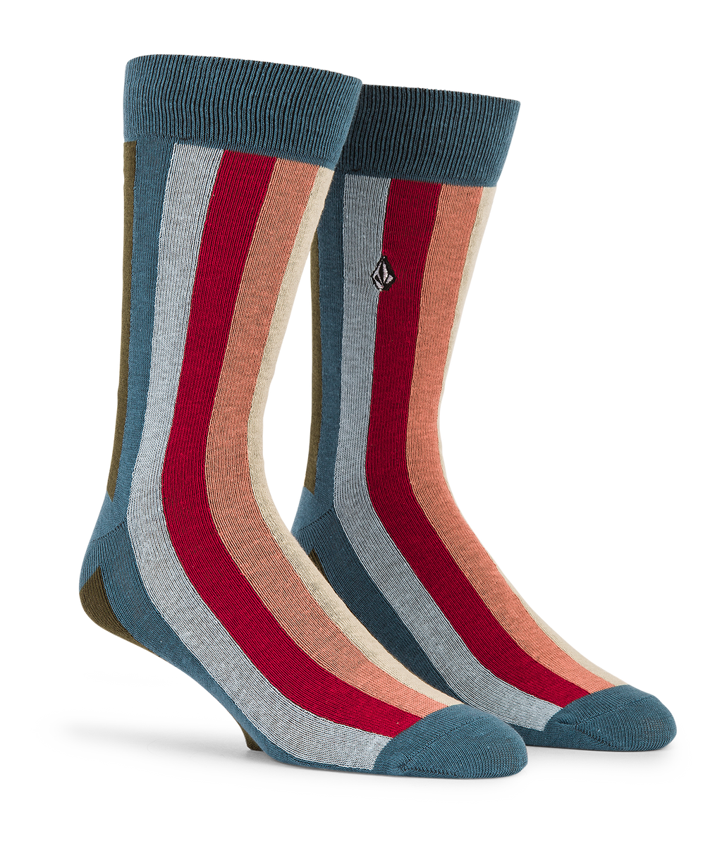 Volcom True Socks - Storm Blue