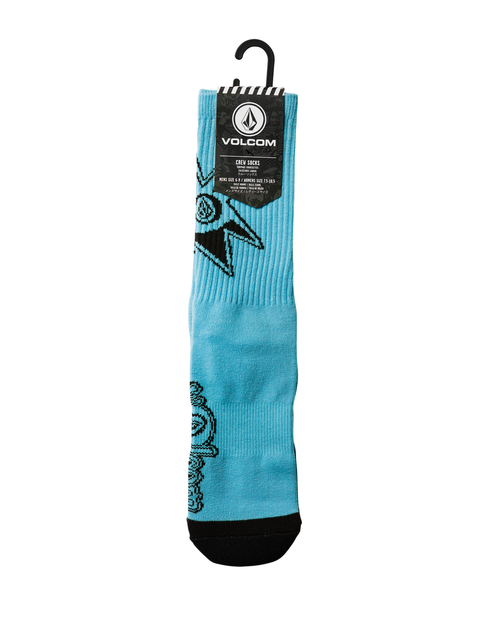 Meias Volcom Volcom Ent Sock Pr - Azul Resina