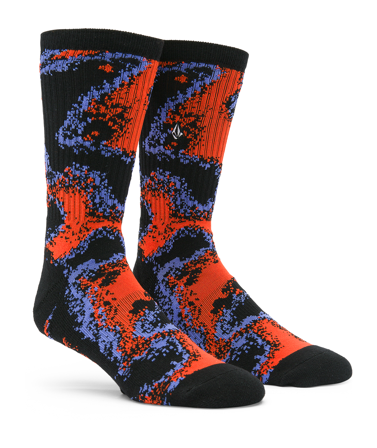 Volcom Stoney Shred Socken - Leuchtendes Rot