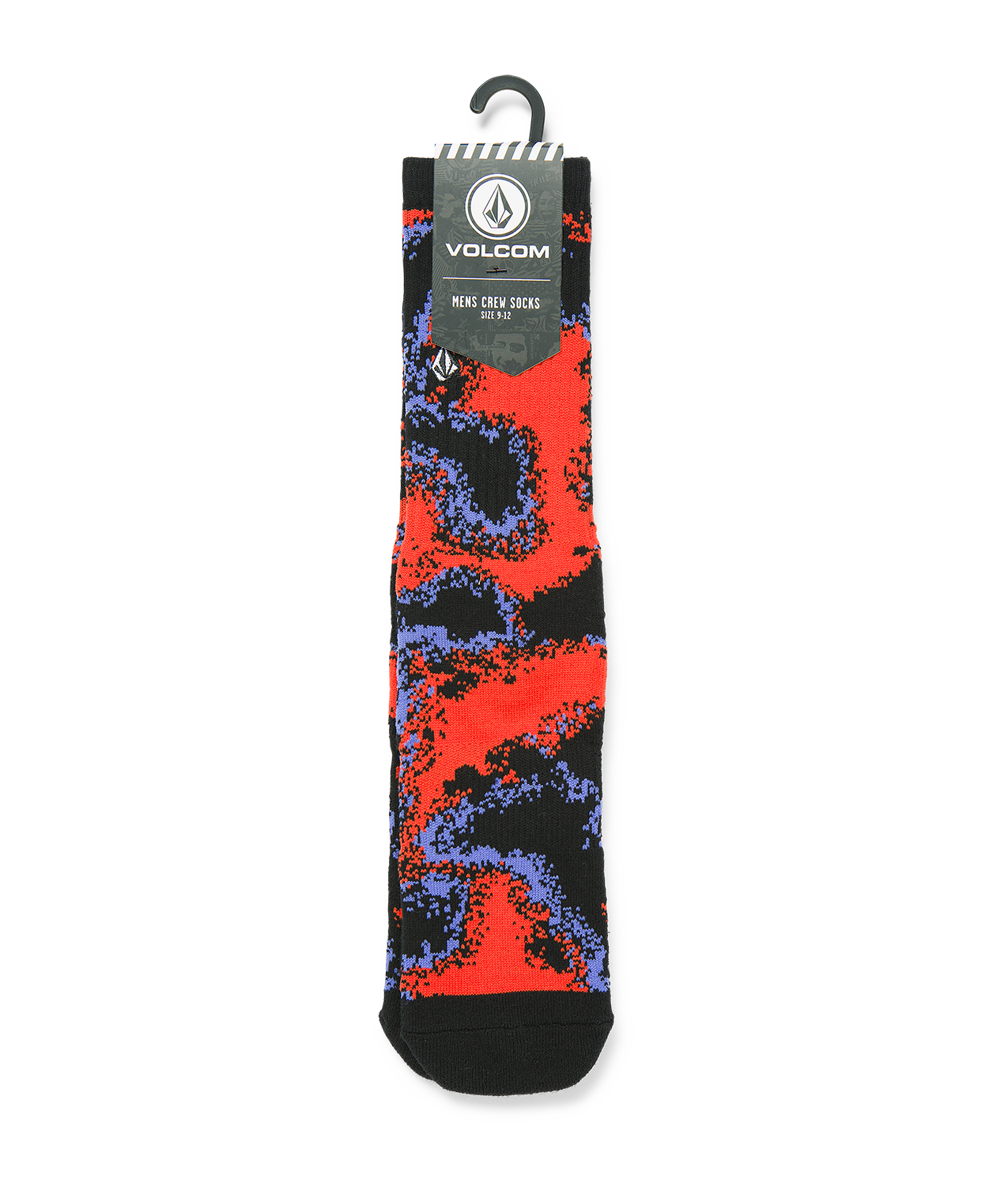 Volcom Stoney Shred Socken - Leuchtendes Rot