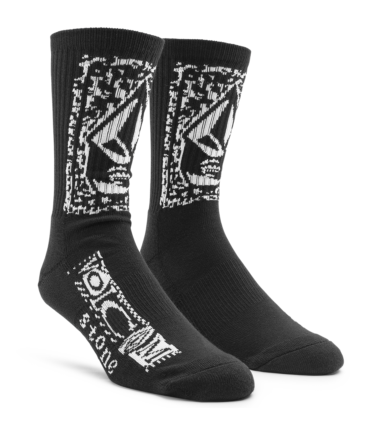 Meias Volcom Dental Socks - Preto
