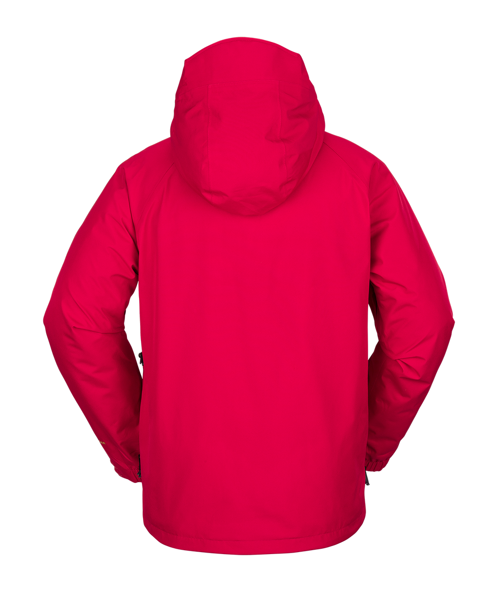 Volcom Dua Ins Gore Jacket - Red Snowboard Jacket