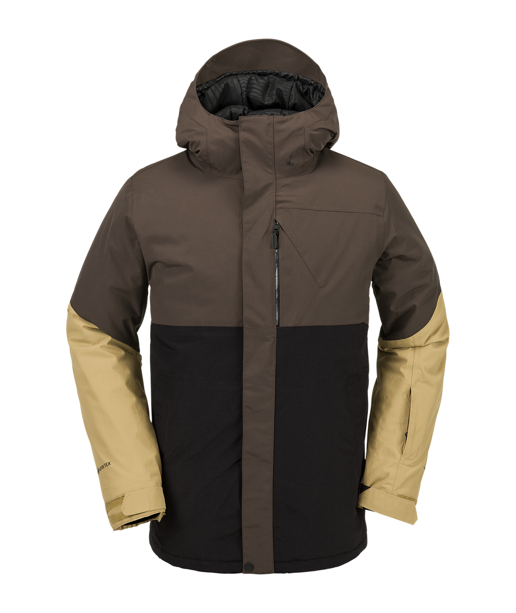Volcom L Gore-Tex Jacket - Brown Snowboard Jackets