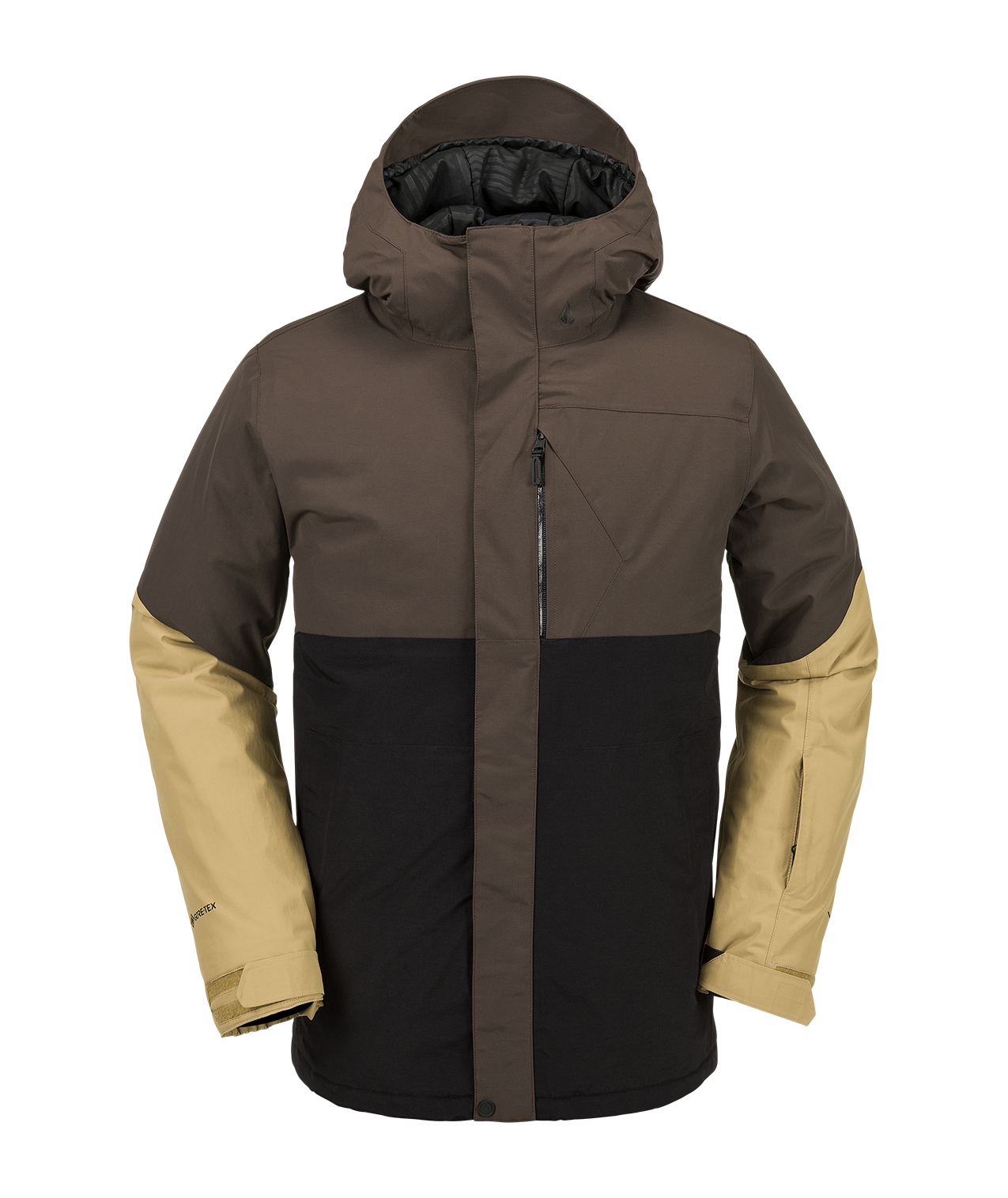 Volcom L Gore-Tex Jacket - Brown Snowboard Jackets