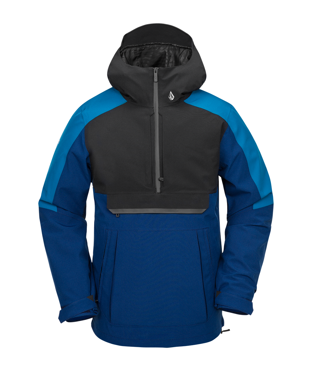 Volcom Brighton Pullover Snowboard Jacket - Navy