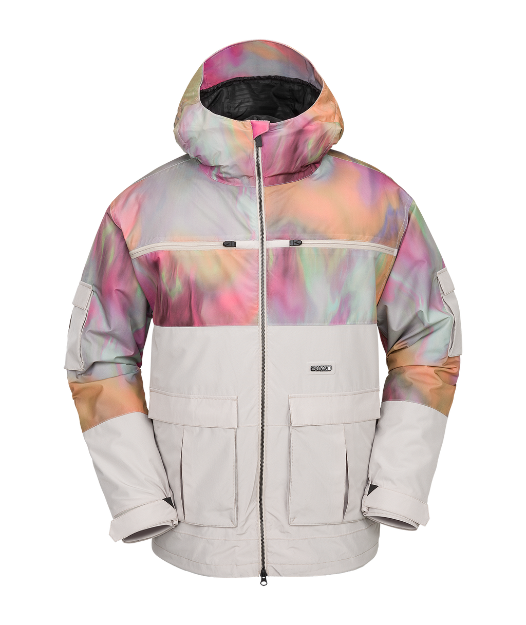 Volcom Nightbreaker 20K Jkt Snowboard Jacket - Grey