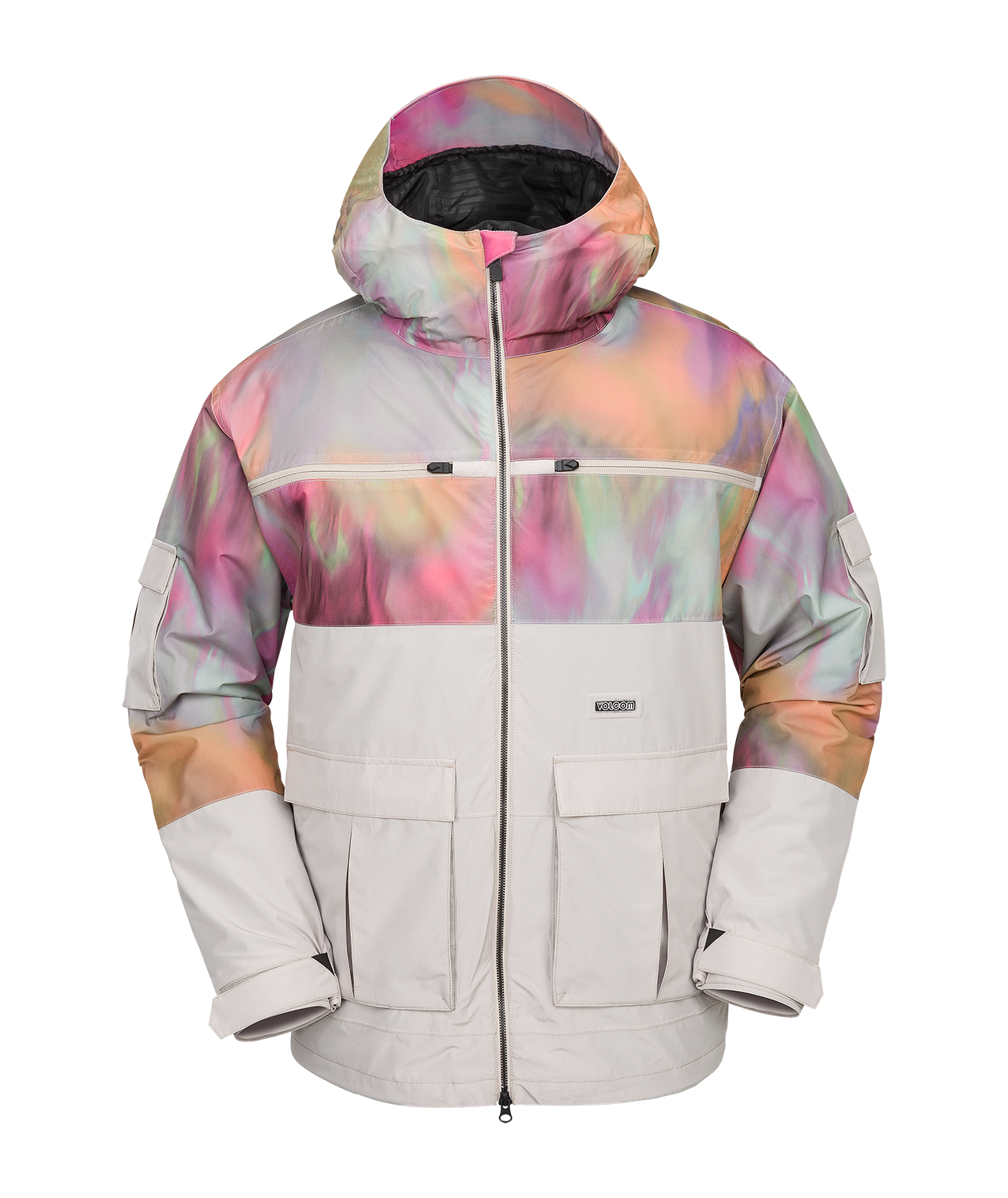 Volcom Nightbreaker 20K Jkt Snowboard Jacket - Grey