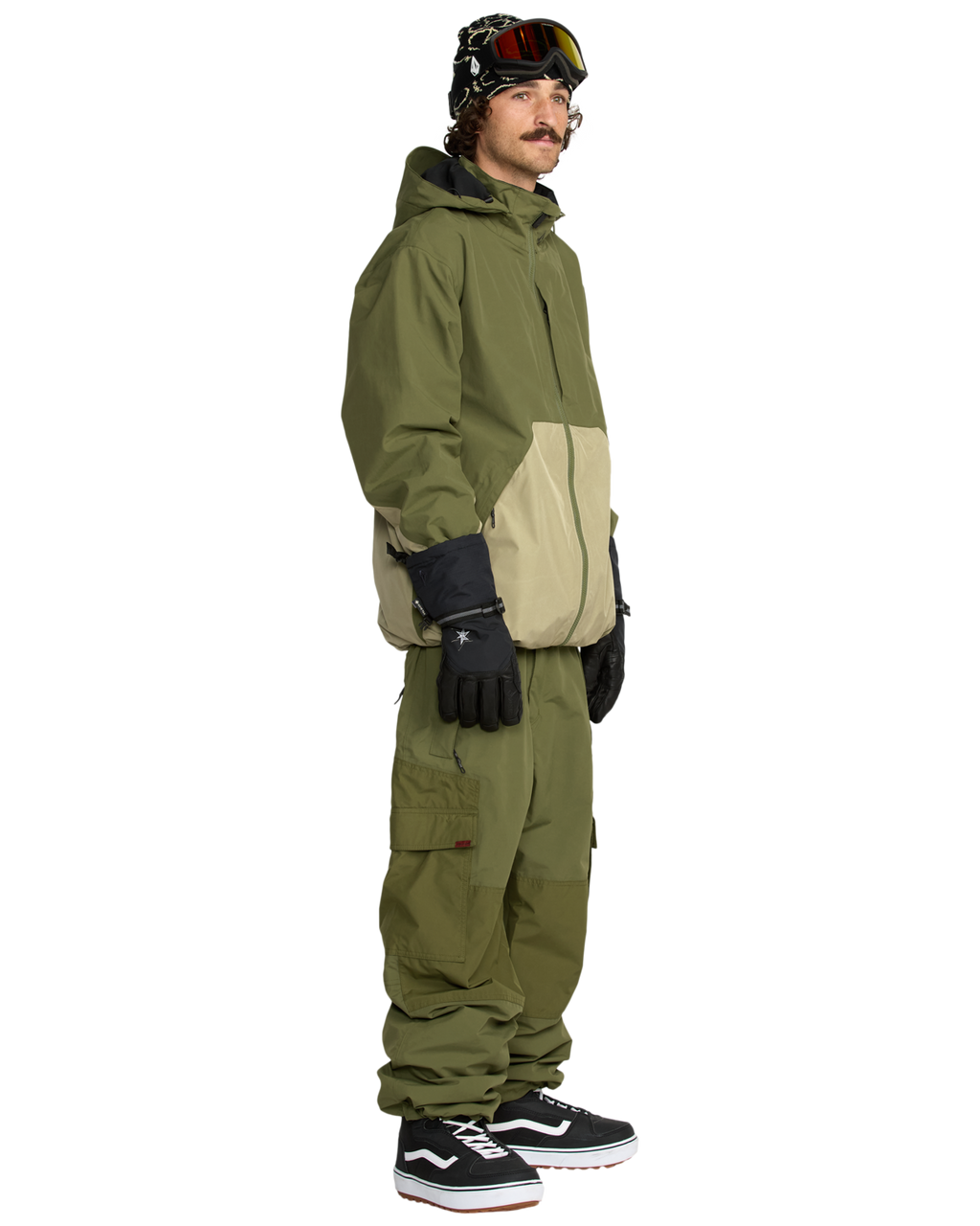 Volcom LONGO GORE-TEX JACKET chaquetas y abrigos hombre detail 2 | Dark Olive
