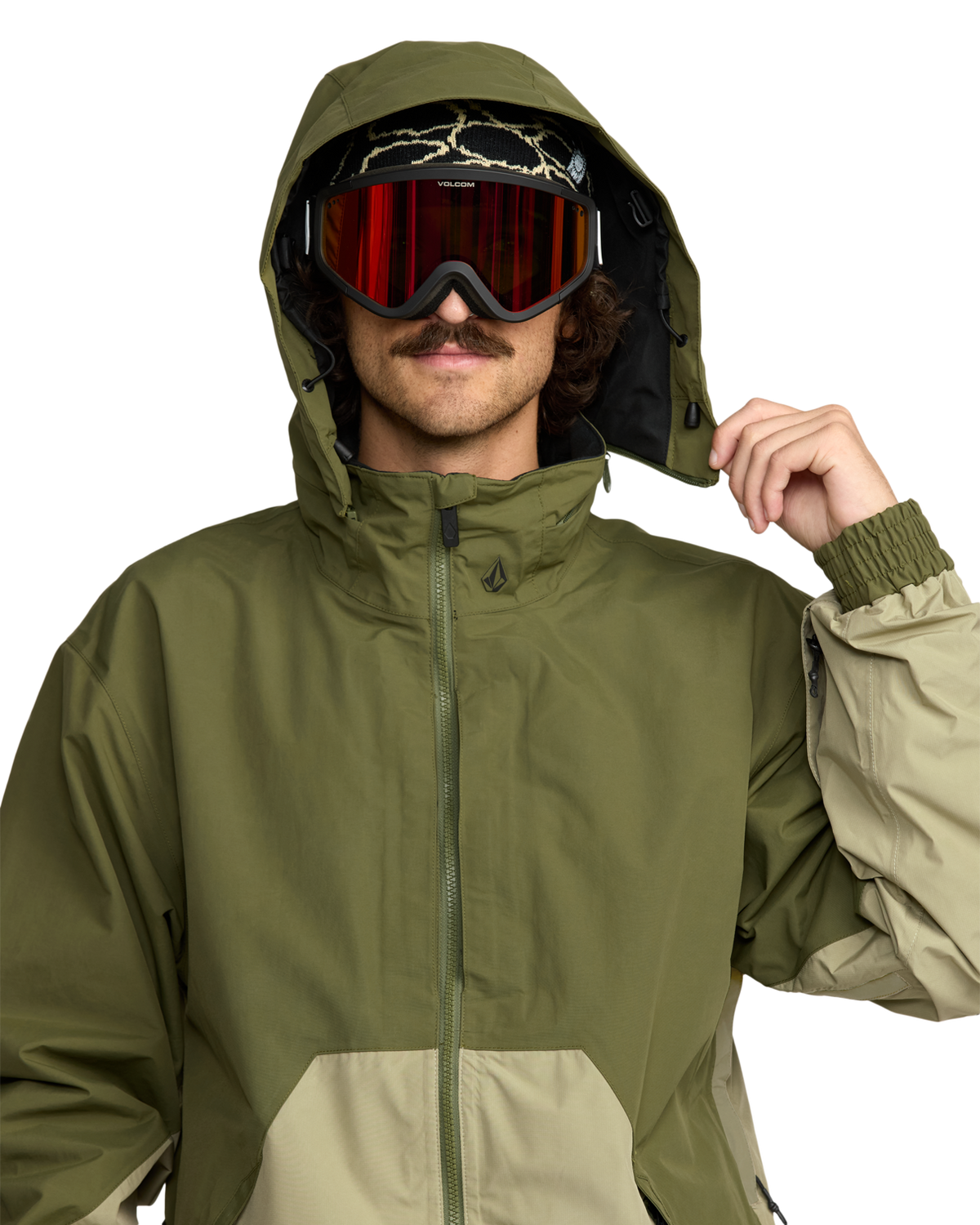 Volcom LONGO GORE-TEX JACKET chaquetas y abrigos hombre detail 4 | Dark Olive