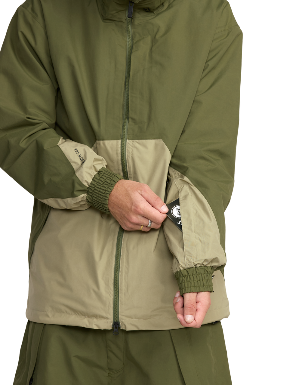 Volcom LONGO GORE-TEX JACKET chaquetas y abrigos hombre detail 8 | Dark Olive