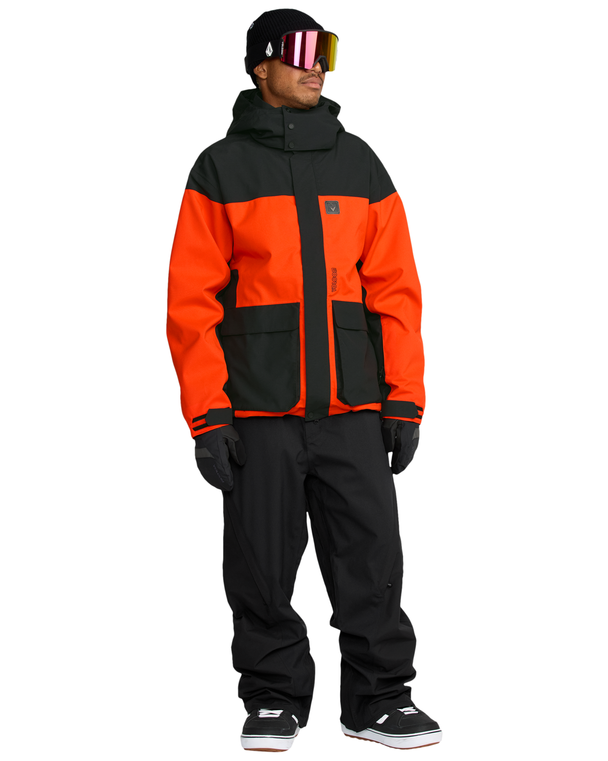 Volcom KLEVELAND JACKET chaquetas y abrigos hombre detail 2 | Orange Shock