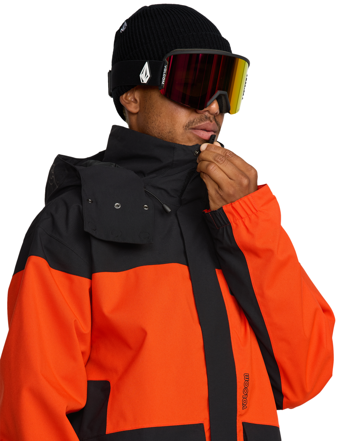 Volcom KLEVELAND JACKET chaquetas y abrigos hombre detail 4 | Orange Shock