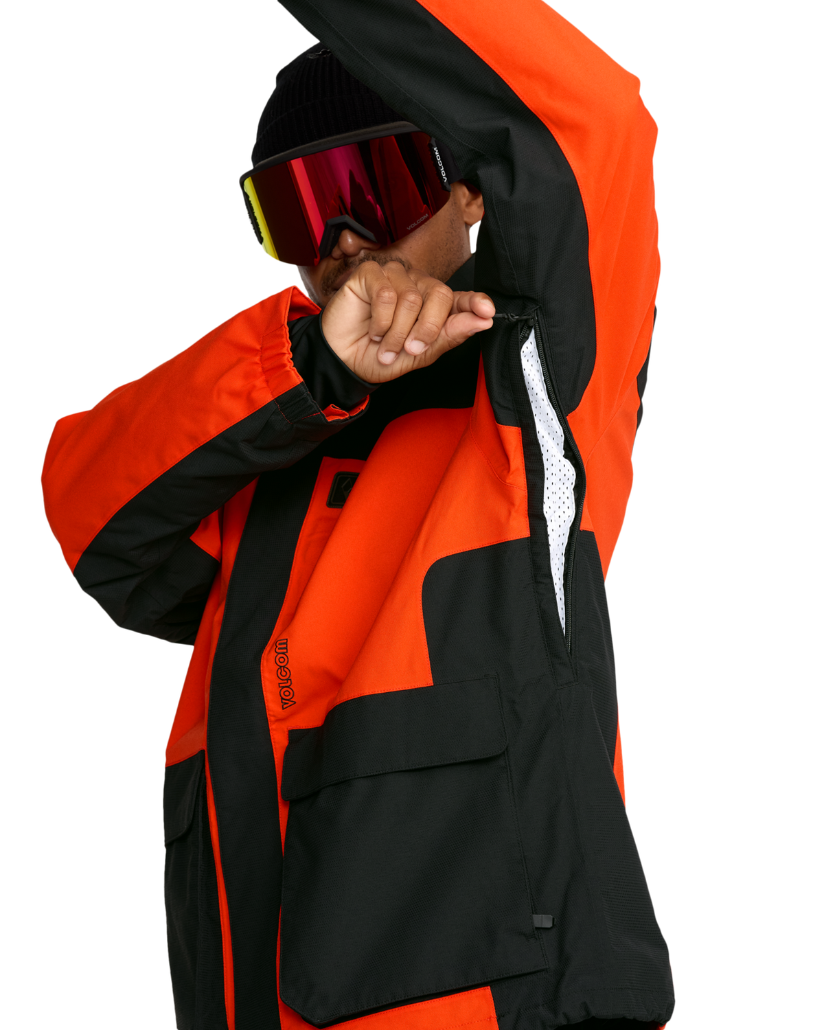 Volcom KLEVELAND JACKET chaquetas y abrigos hombre detail 7 | Orange Shock