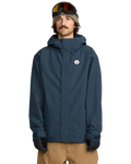 Veste de snowboard Volcom Buckthreeeighty - Deep Blue