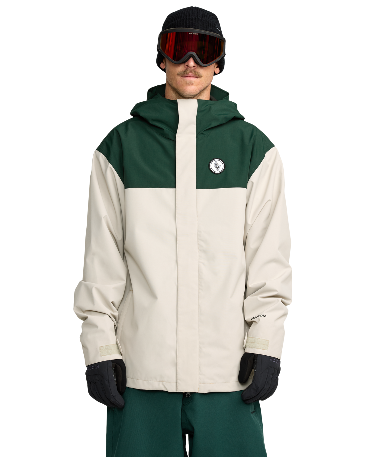 Chaquetas de snowboard Volcom Buckthreeeighty Jacket - Stone