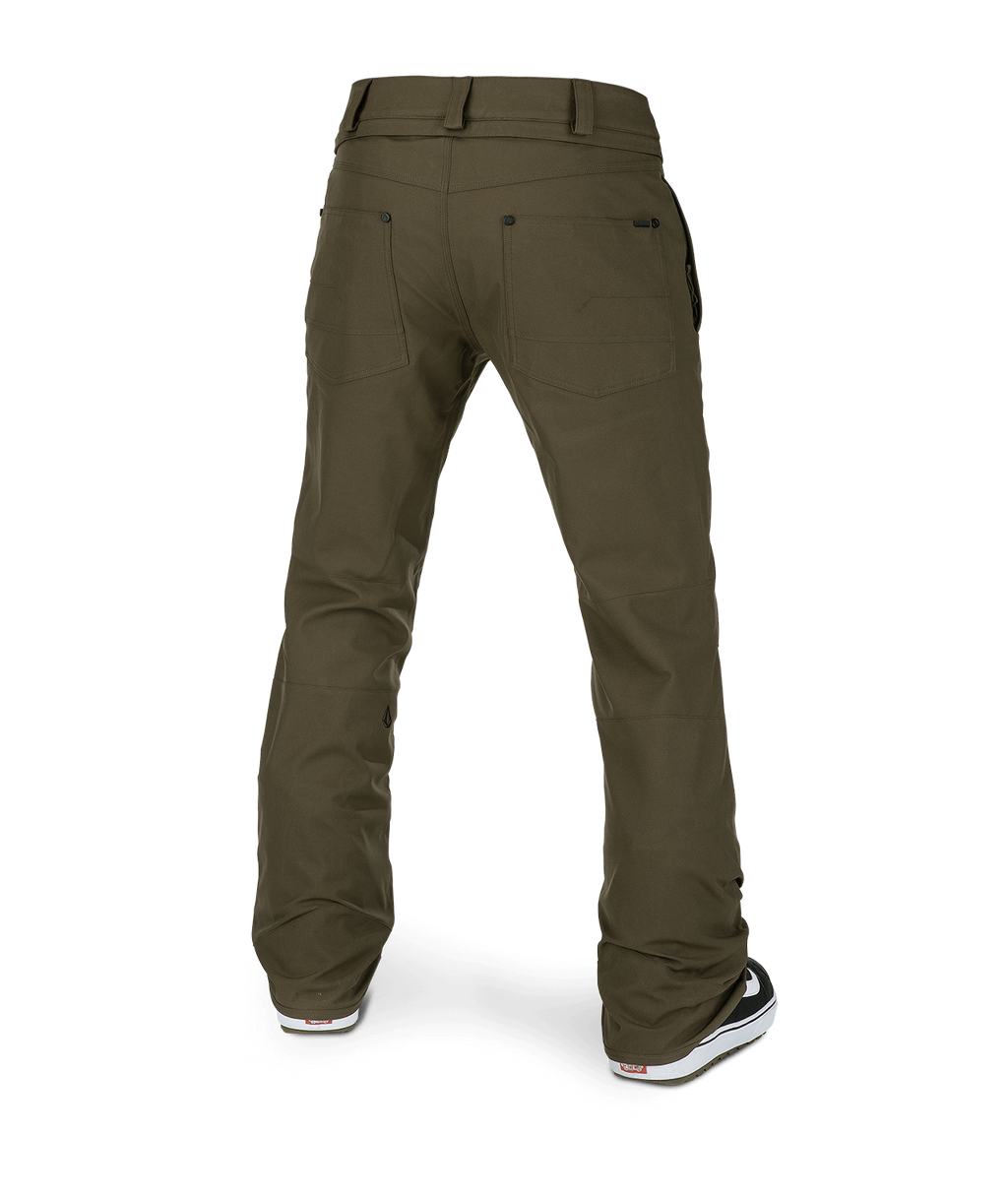 Snowboardhose Volcom Klocker Tight Pant - Schwarz Militär