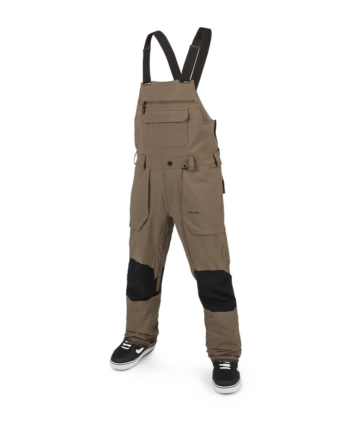 Salopette de snowboard Volcom Roan Bib Overall - Vlc Teak