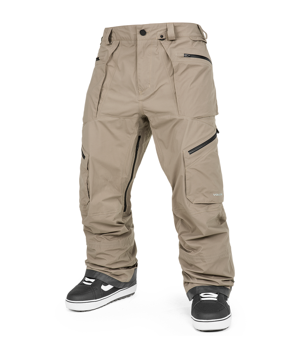 Pantalones de snowboard Volcom Guch Stretch Gore Pant - Chestnut Brown