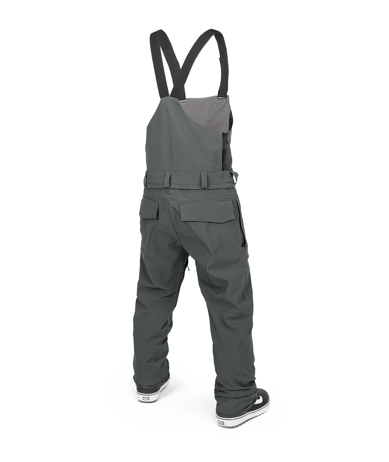 Volcom Roan Bib Overall Snowboard Pants - Charcoal
