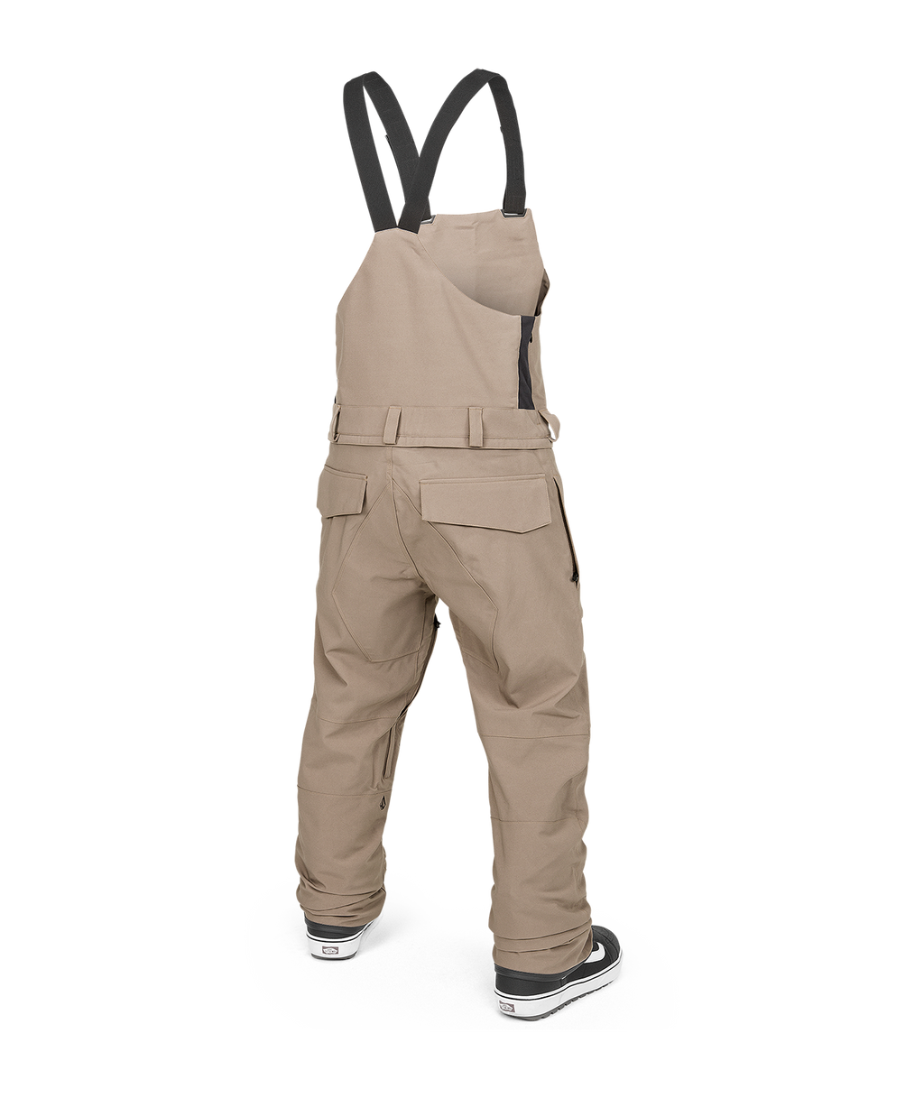 Snowboardhose Volcom Roan Bib Overall - Kastanienbraun