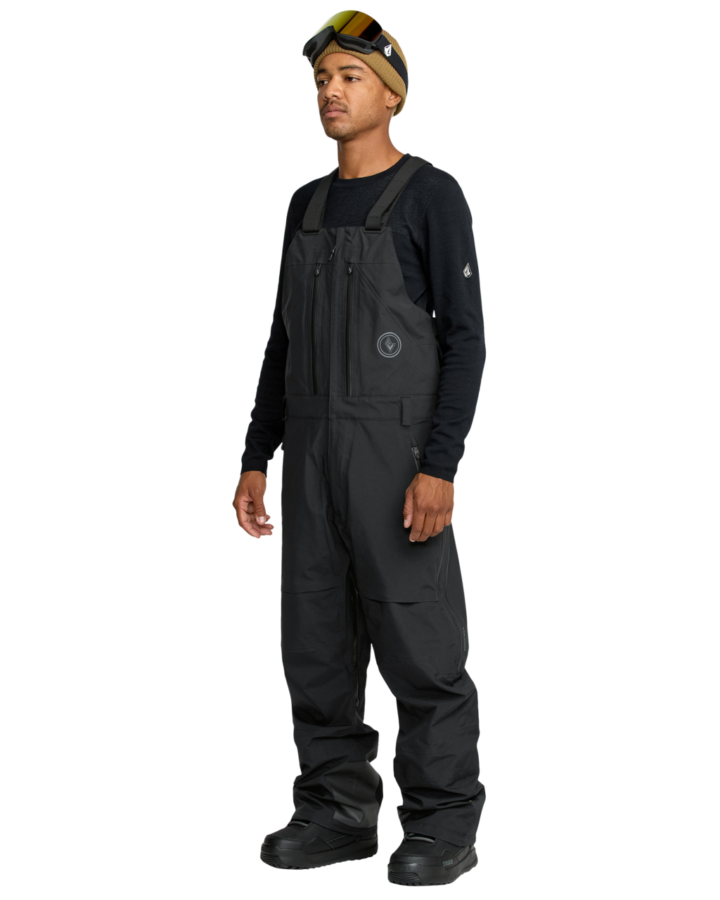 Volcom ANYOX GORE-TEX PRO SHELL BIB pantalón hombre detail 2 | Black