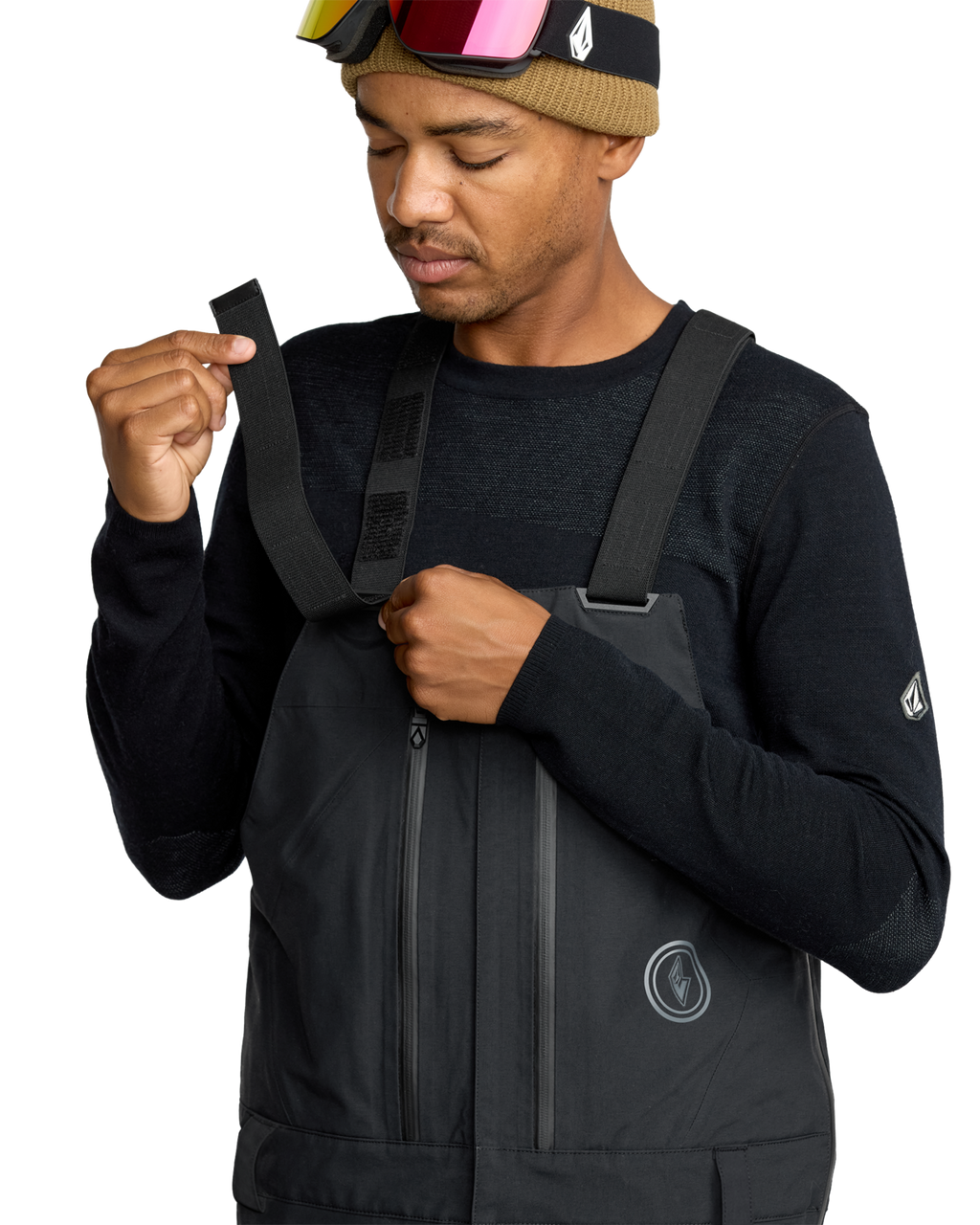 Volcom ANYOX GORE-TEX PRO SHELL BIB pantalón hombre detail 5 | Black