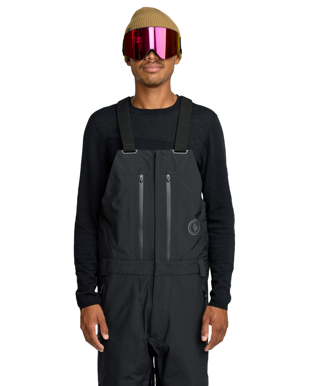 Volcom ANYOX GORE-TEX PRO SHELL BIB pantalón hombre detail 6 | Black