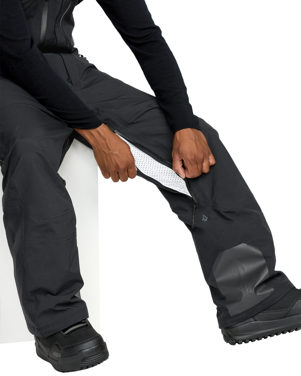 Volcom ANYOX GORE-TEX PRO SHELL BIB pantalón hombre detail 9 | Black