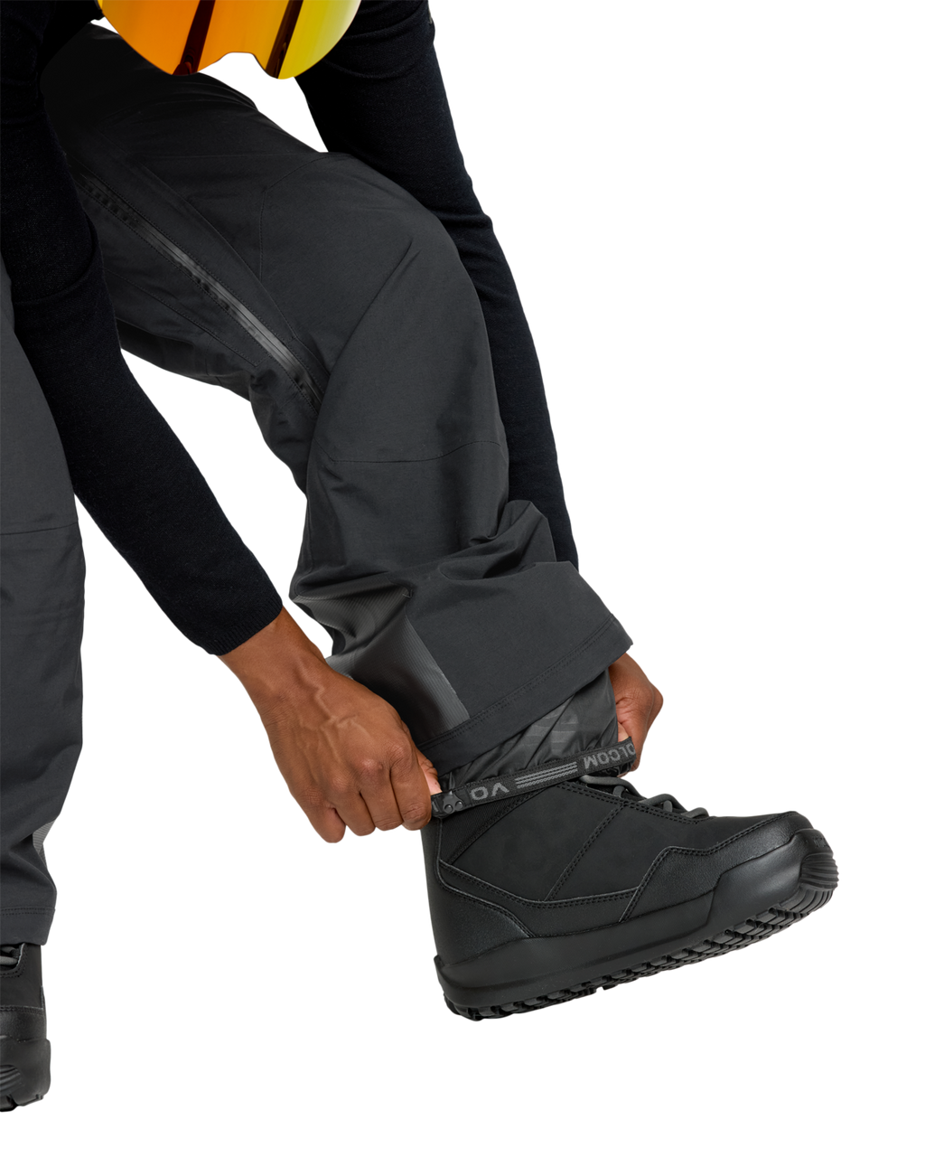Volcom ANYOX GORE-TEX PRO SHELL BIB pantalón hombre detail 10 | Black