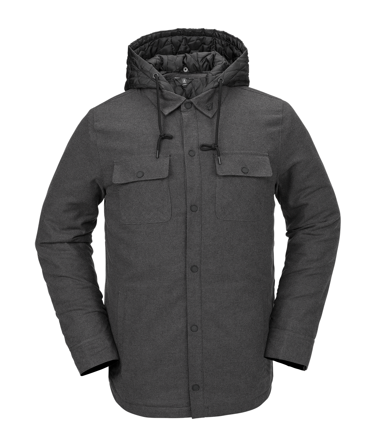 Casaco Volcom Ins Riding Flannel - Heather Black