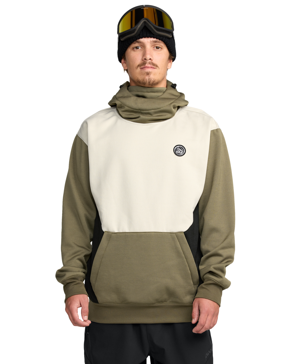 Volcom Hydro Riding Hoodie - Military Hoodie