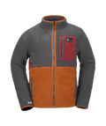 Felpa con zip Volcom Fleecer Full Zip - Carbone