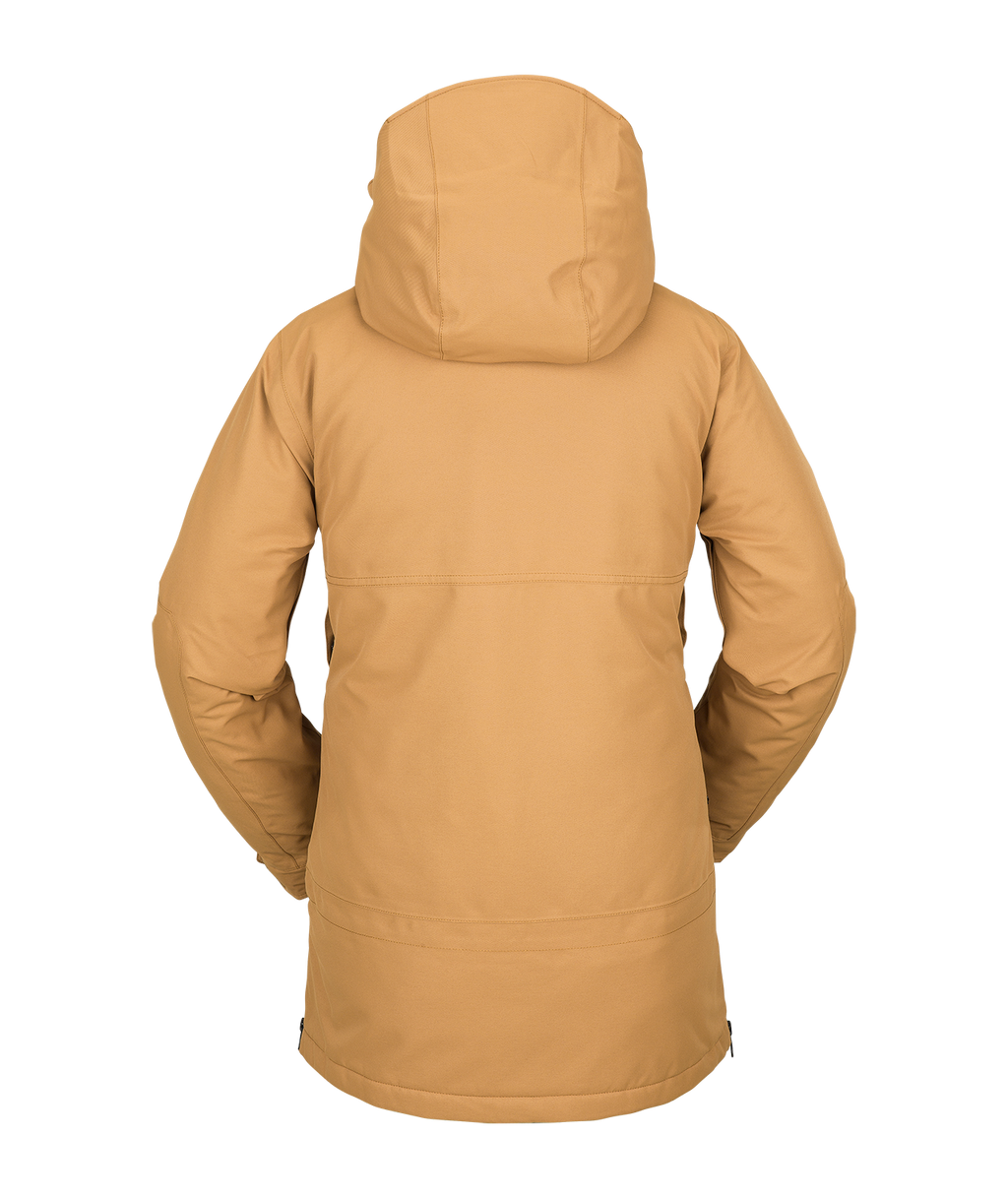 Veste de snowboard femme Volcom Paxson 2L Tds Inf Parka - Caramel