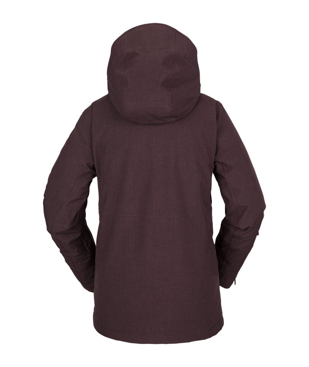 Volcom Sherwin Ins Jacket Women's Snowboard Jacket - Black Plum