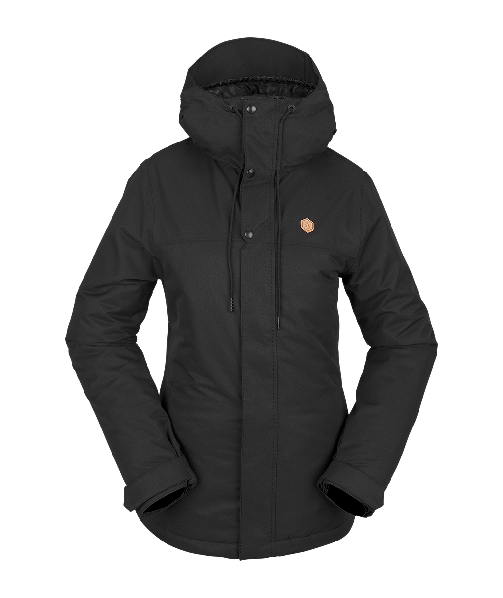 Damen Snowboardjacke Volcom Bolt Ins Jacket - Vlc Black