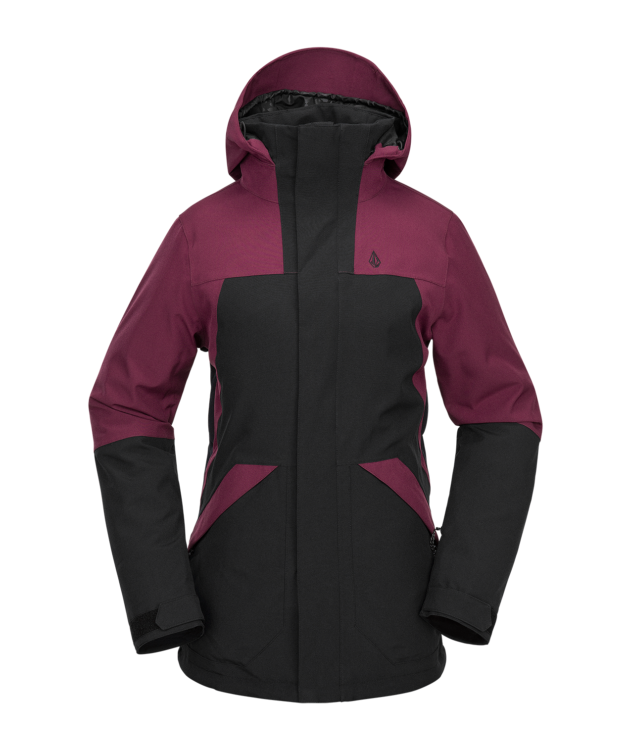 Veste de snowboard femme Volcom Shelter 3D Stretch - Bordeaux