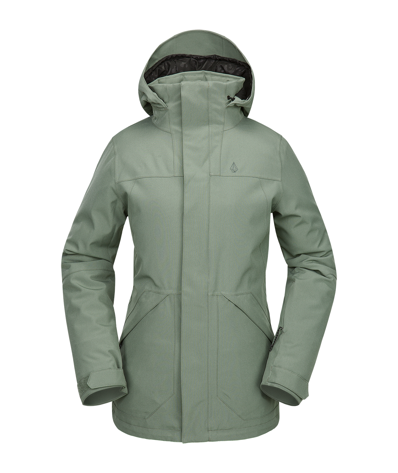 Damen Snowboardjacke Volcom Shelter 3D Stretch Jacket - Lichen Green
