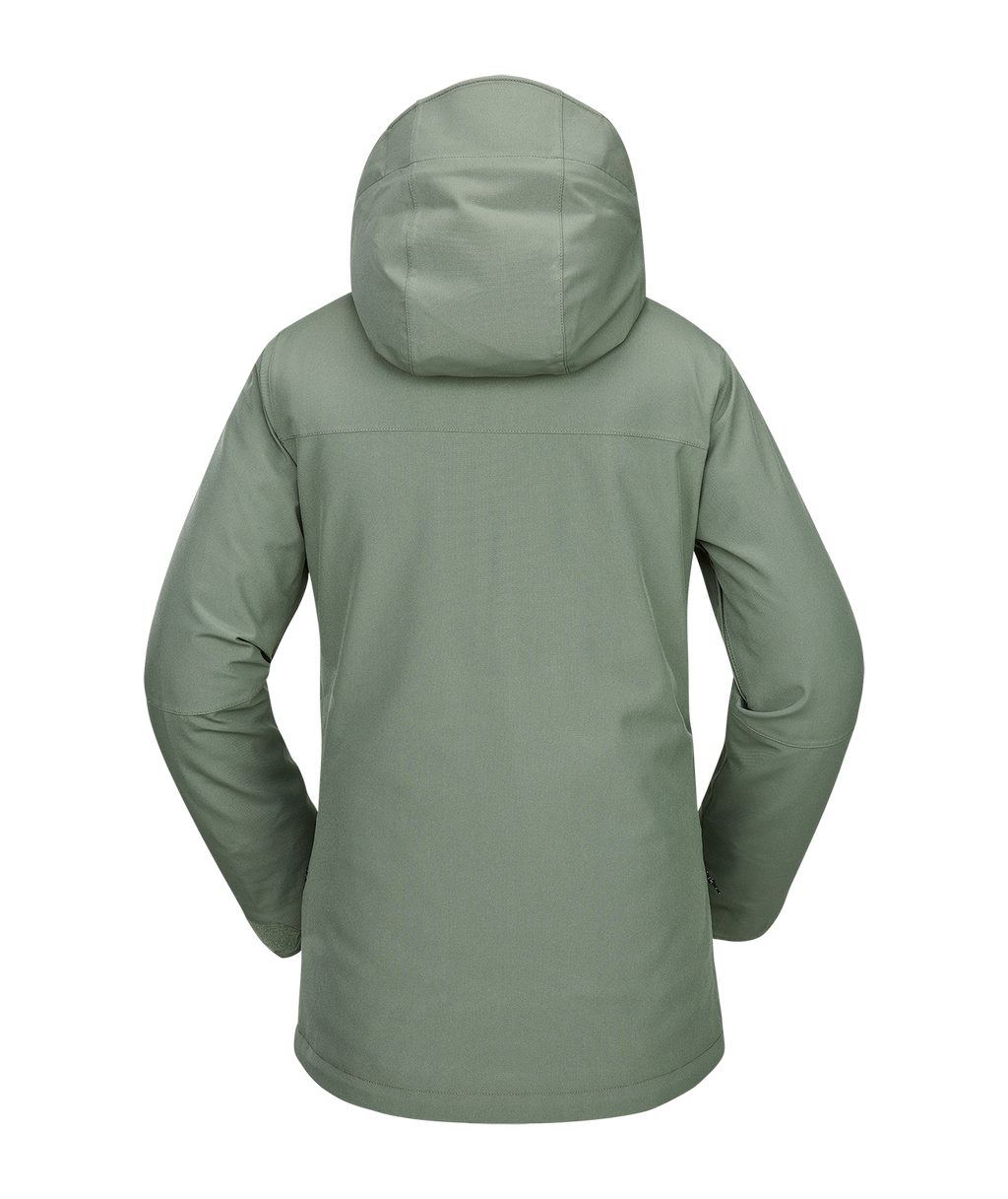 Damen Snowboardjacke Volcom Shelter 3D Stretch Jacket - Lichen Green
