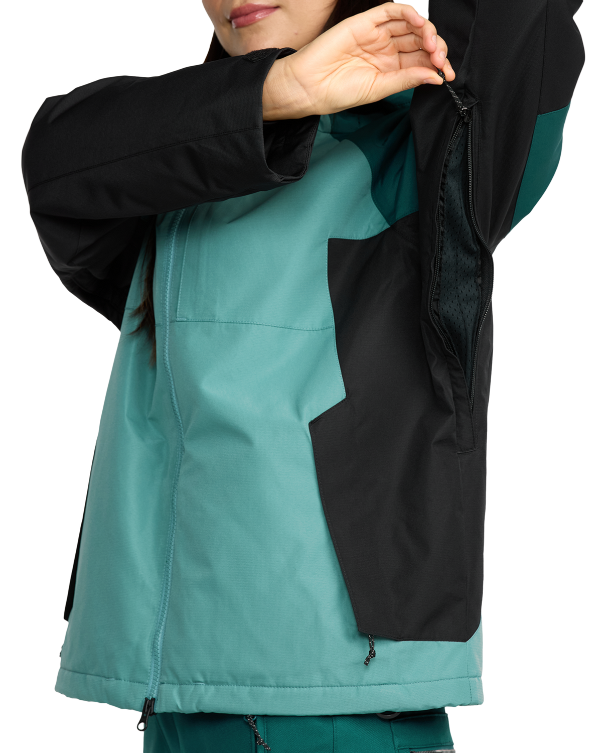 Volcom AGATE INS JACKET chaquetas y abrigos mujer detail 4 | Arctic Blue