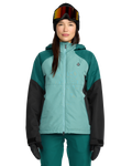 Volcom AGATE INS JACKET chaquetas y abrigos mujer | Arctic Blue