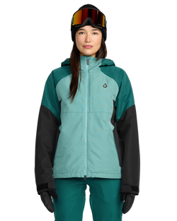 Volcom AGATE INS JACKET chaquetas y abrigos mujer | Arctic Blue