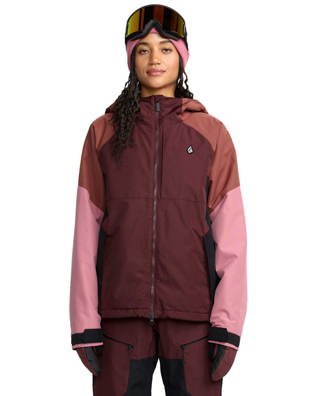 Volcom Women's Agate Ins Jacket - Oxblood Snowboard Jacket