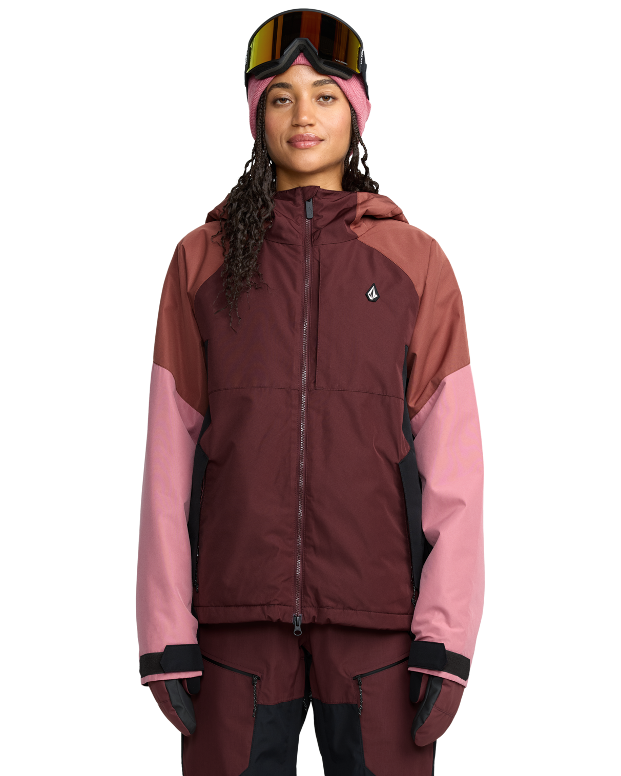 Volcom Women's Agate Ins Jacket - Oxblood Snowboard Jacket