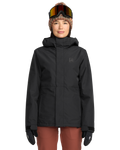 Giacca da snowboard donna Volcom Bolt Ins Jacket - True Black