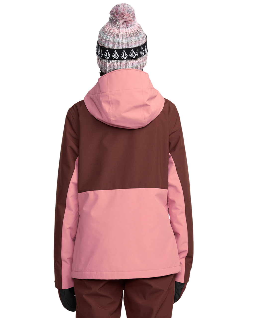 Damen Snowboardjacke Volcom Bolt Ins Jacket - Oxblood