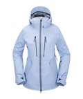 Volcom Women's Vs 3L Stretch Gore Jacket - Crystal Blue Snowboard Jacket