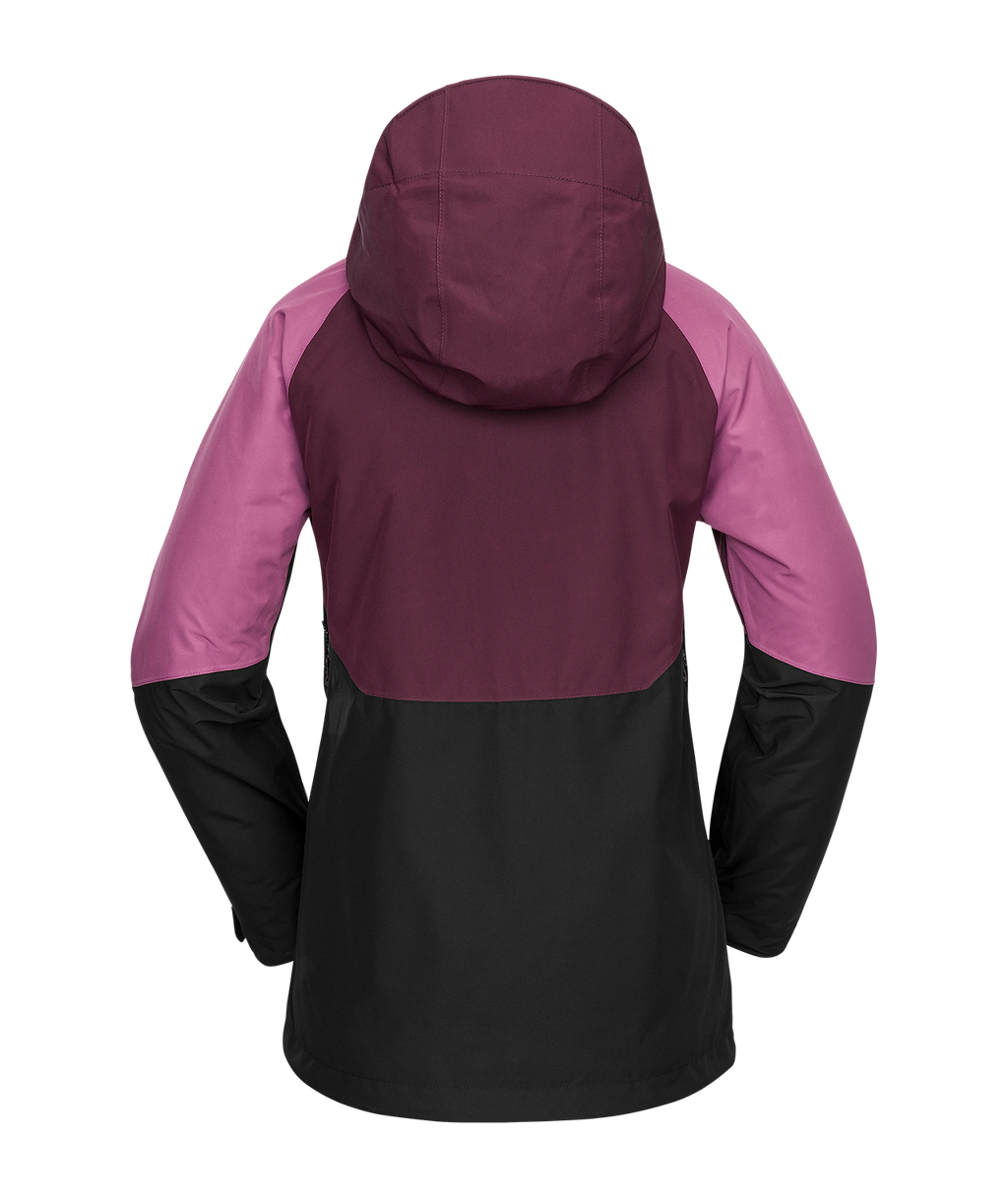 Damen Snowboardjacke Volcom V.Co Aris Gore-Tex Jacket - Burgund
