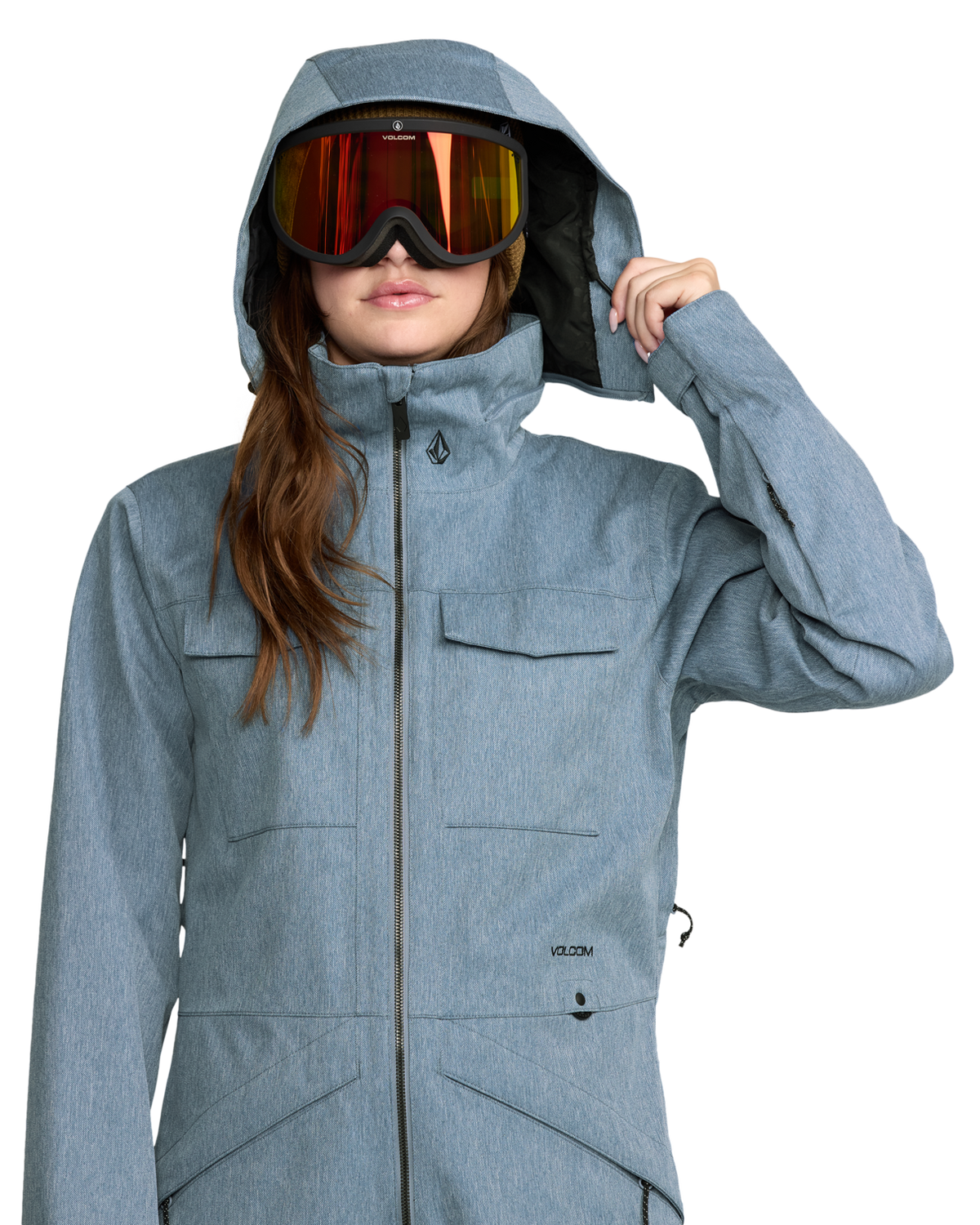Volcom SHILOH SNOW SUIT pantalón mujer detail 4 | Denim