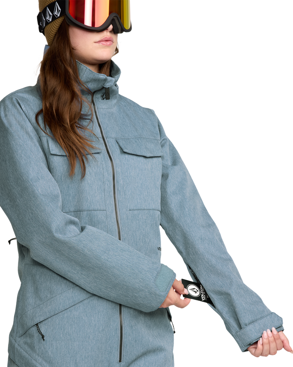 Volcom SHILOH SNOW SUIT pantalón mujer detail 6 | Denim
